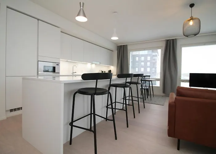 Spacious For 2 With Sauna In V 아파트 투르쿠